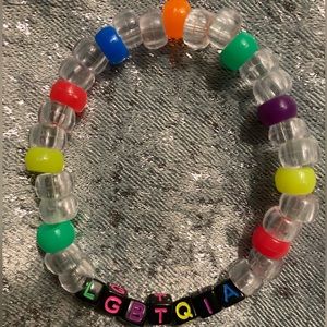 🏳️‍🌈Kandi LGBTQIA bracelet